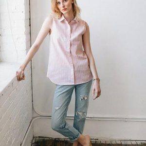 NWT Tradlands Highland Sleeveless Blush Stripe